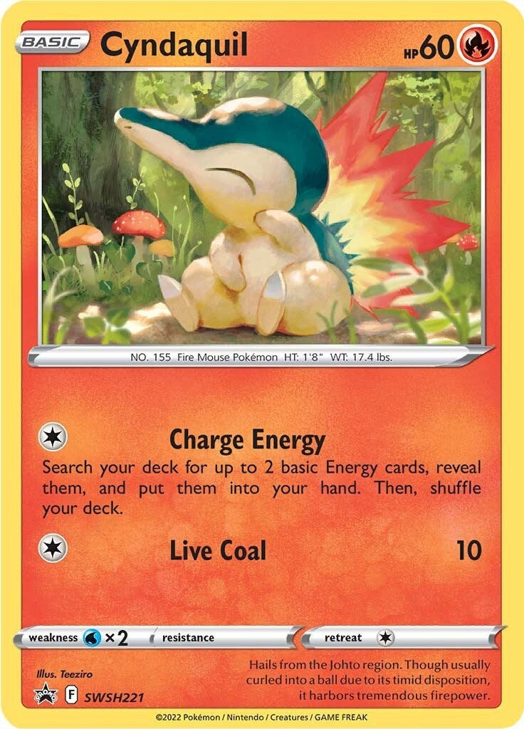 Image for Cyndaquil - SWSH221 - Pokemon
