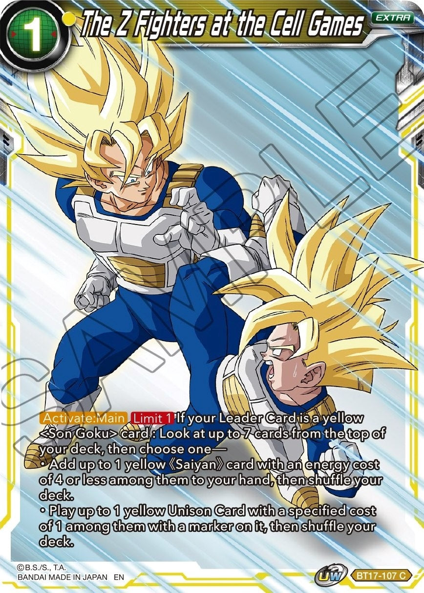 Image for The Z Fighters at the Cell Games - Dragon Ball Super: Masters