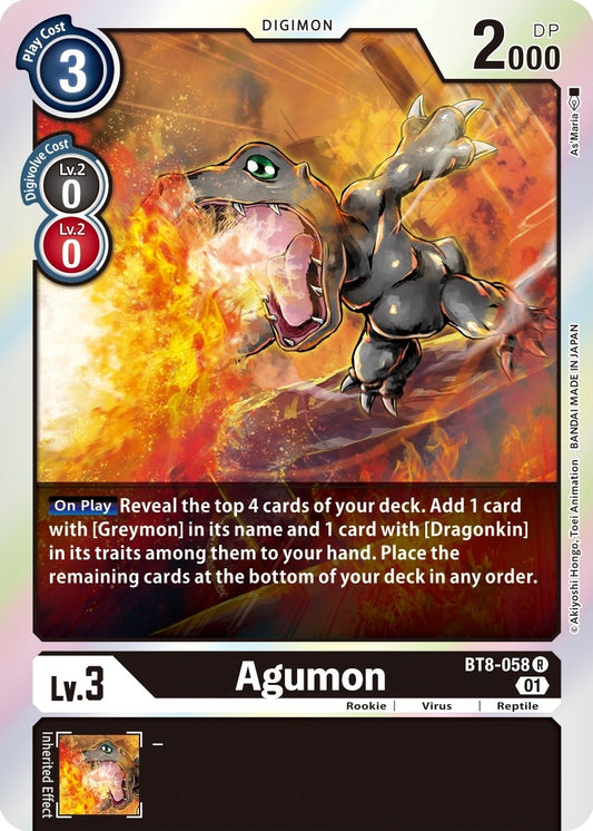 Image for Agumon - Digimon Card Game