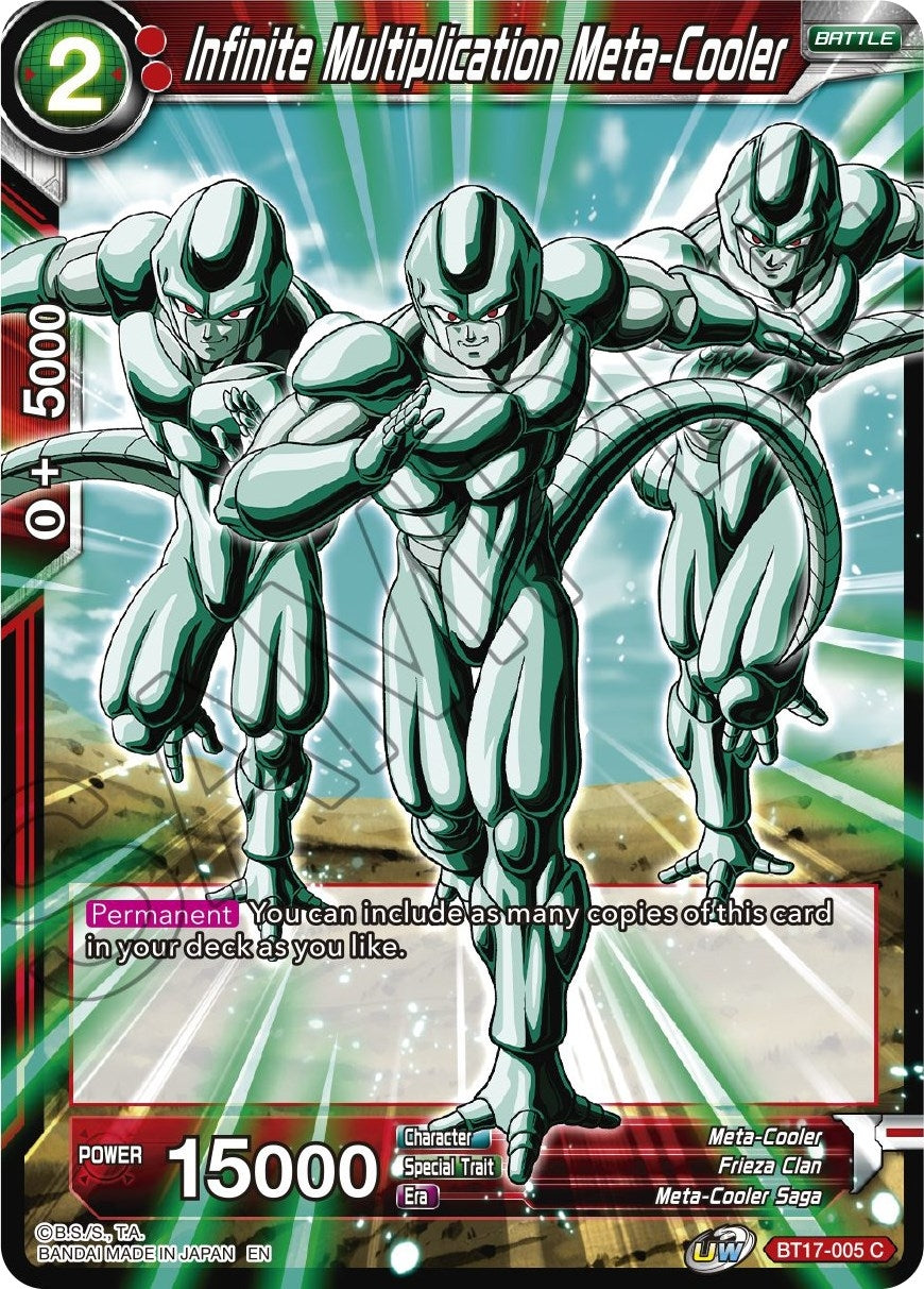 Image for Infinite Multiplication Meta-Cooler (BT17-005) - Dragon Ball Super: Masters