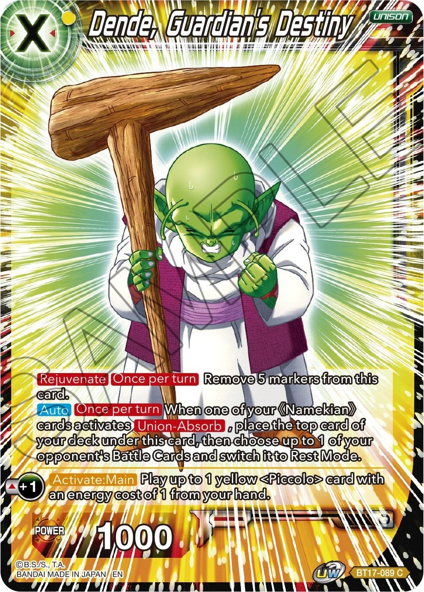Image for Dende, Guardian's Destiny - Dragon Ball Super: Masters