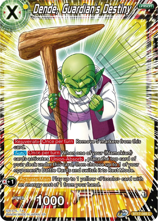 Image for Dende, Guardian's Destiny - Dragon Ball Super: Masters