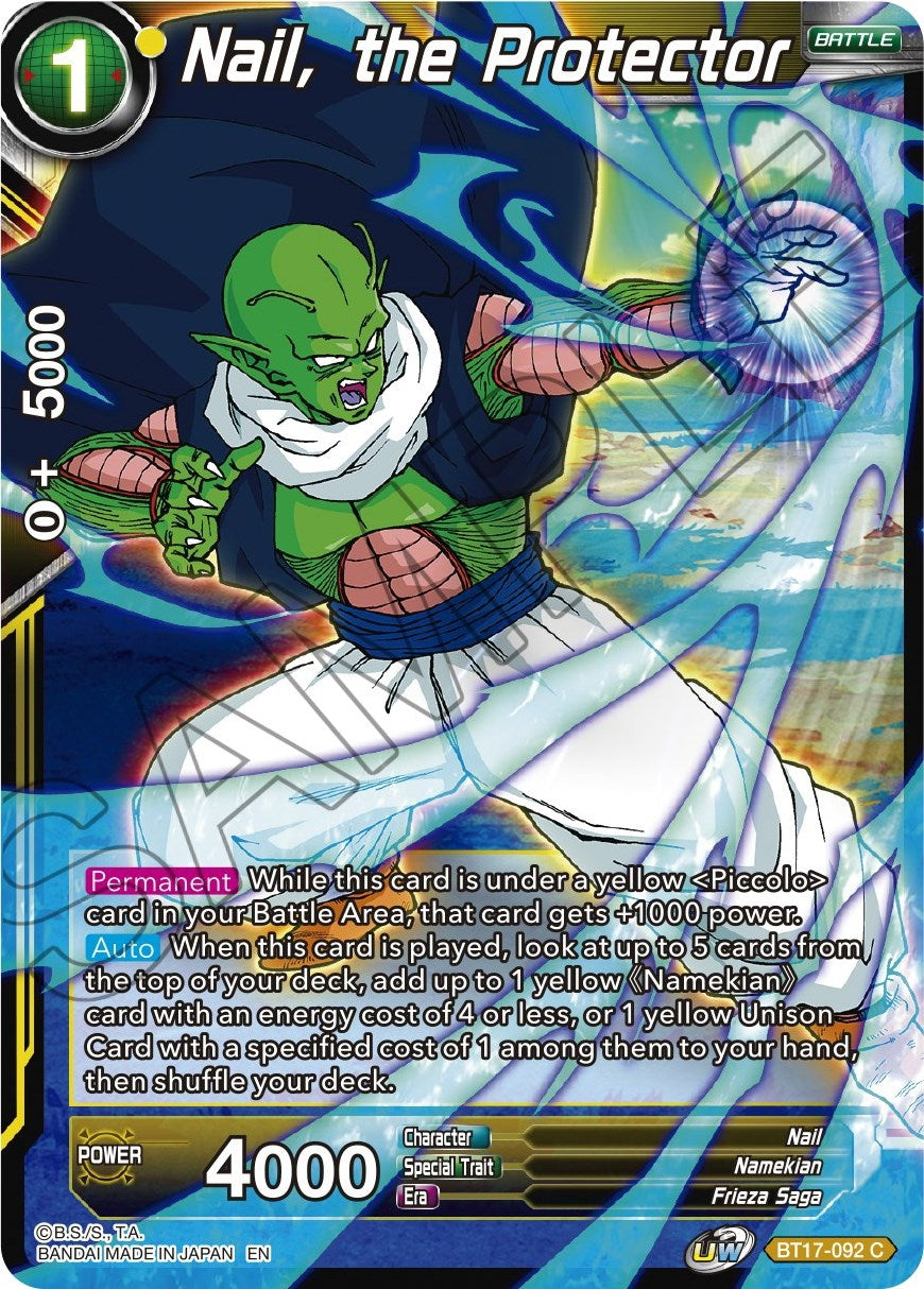 Image for Nail, the Protector - Dragon Ball Super: Masters