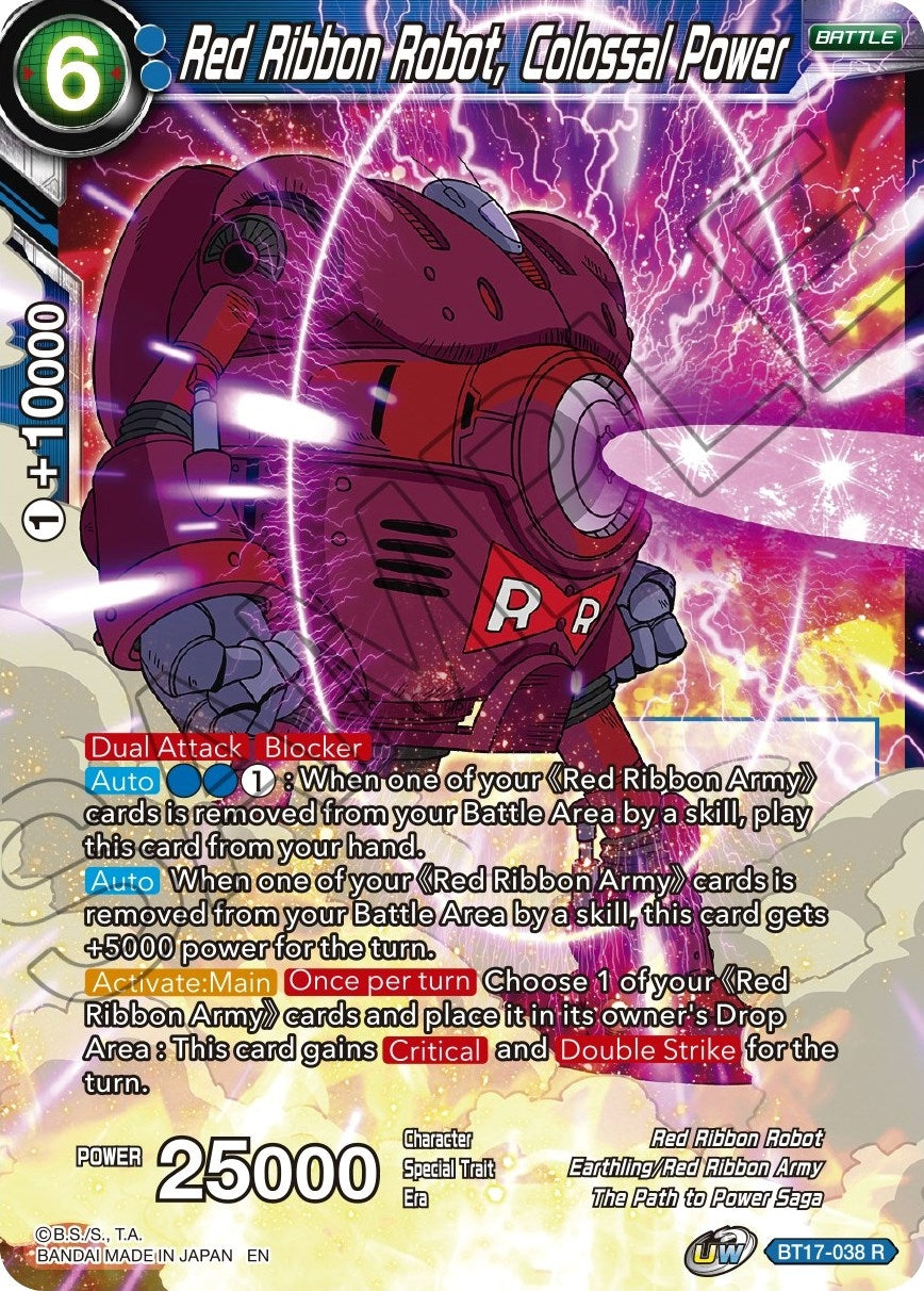 Image for Red Ribbon Robot, Colossal Power - Dragon Ball Super: Masters