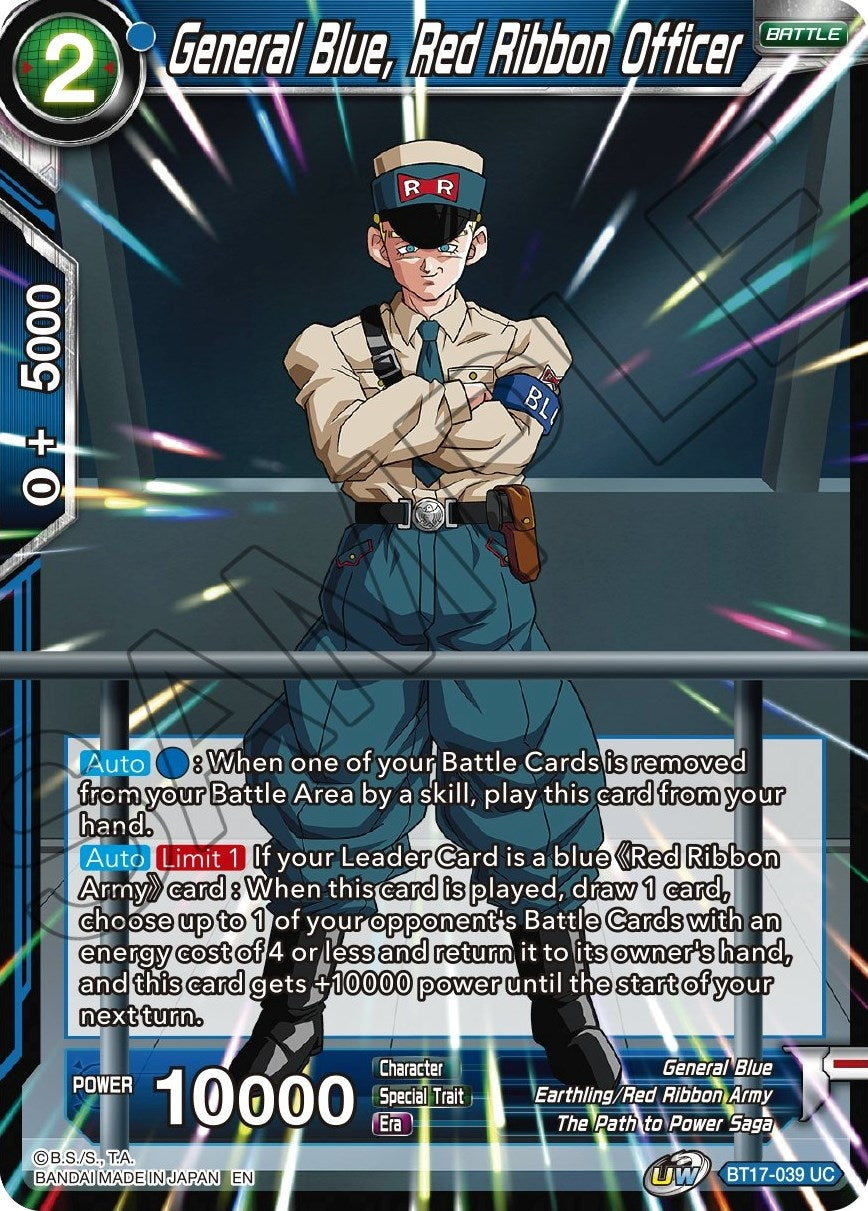 Image for General Blue, Red Ribbon Officer - Dragon Ball Super: Masters