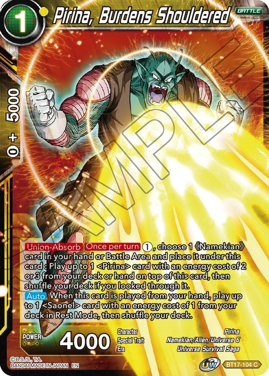 Image for Pirina, Burdens Shouldered - Dragon Ball Super: Masters