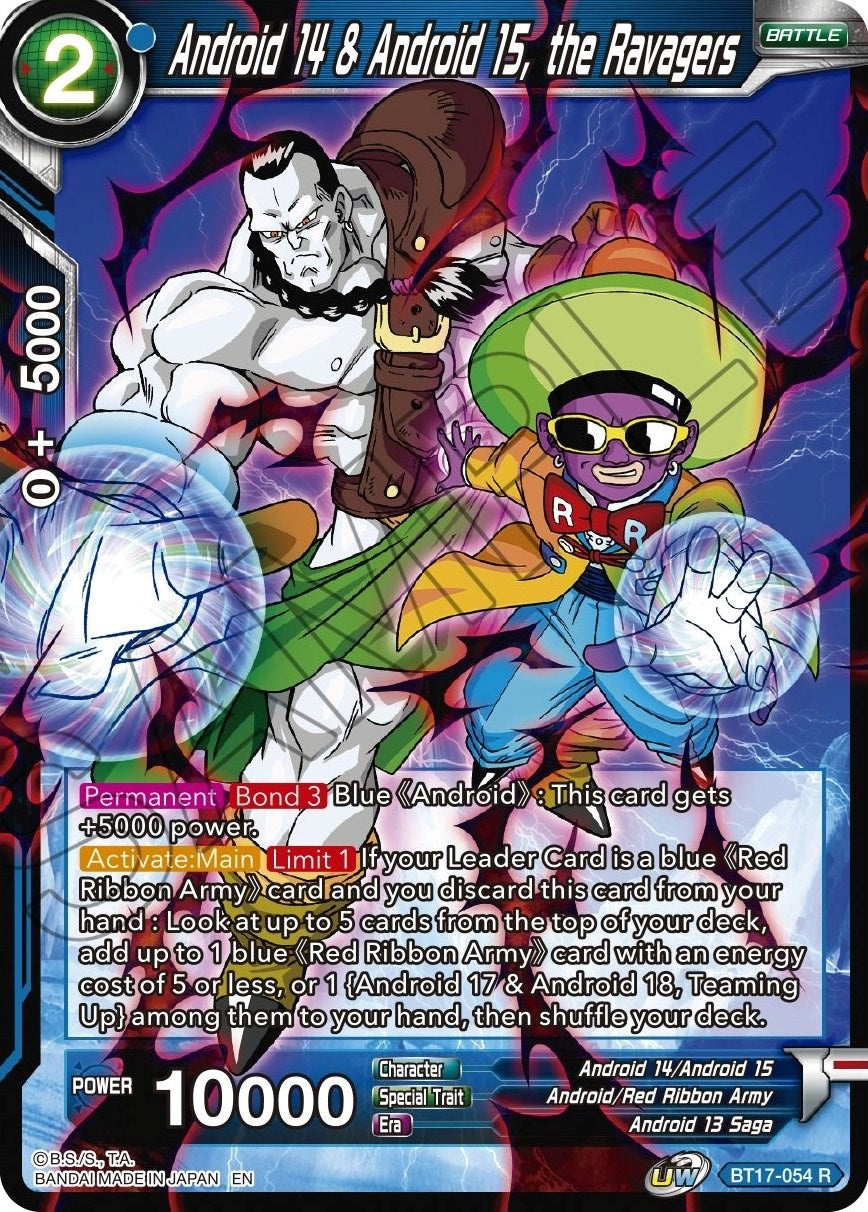 Image for Android 14 & Android 15, the Ravagers - Dragon Ball Super: Masters