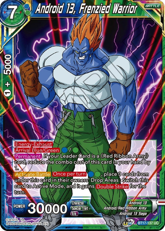 Image for Android 13, Frenzied Warrior - Dragon Ball Super: Masters