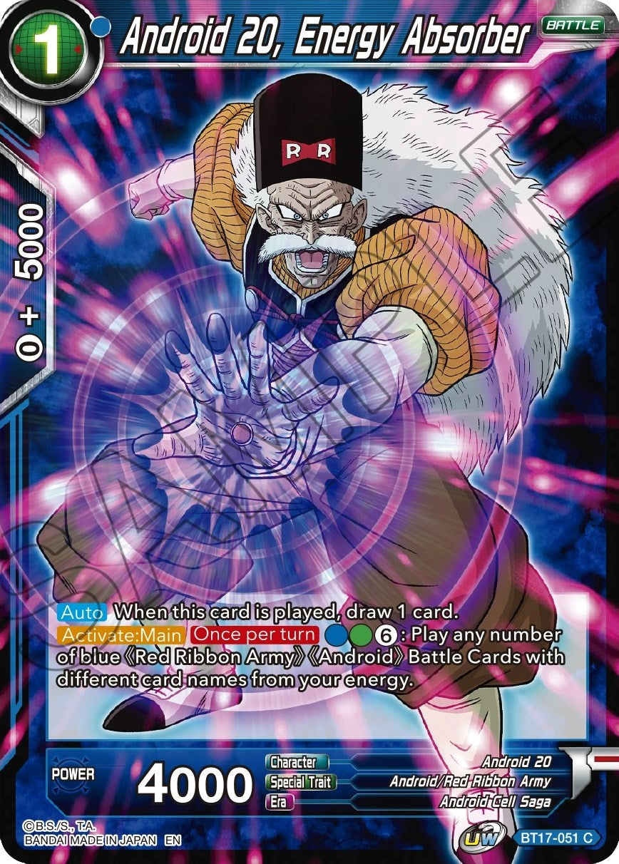 Image for Android 20, Energy Absorber - Dragon Ball Super: Masters
