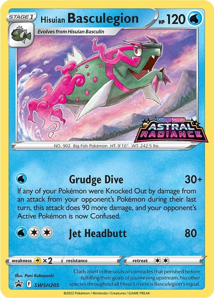 Image for Hisuian Basculegion - SWSH205 - Pokemon