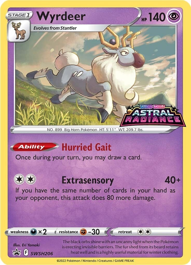 Image for Wyrdeer - SWSH206 - Pokemon