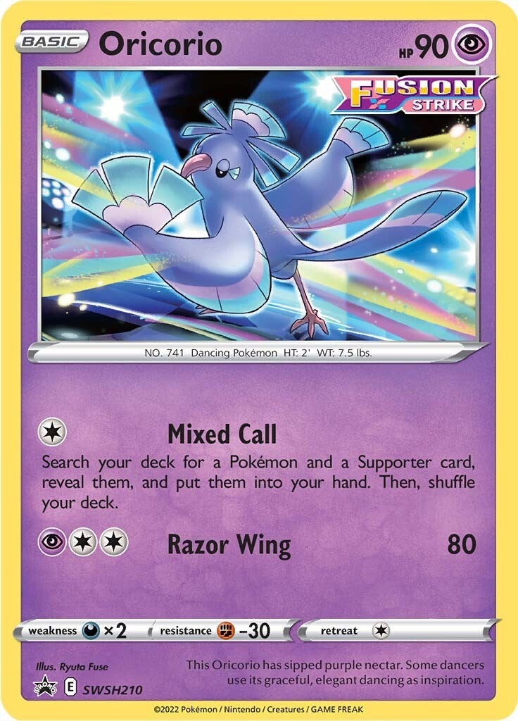 Image for Oricorio - SWSH210 - Pokemon