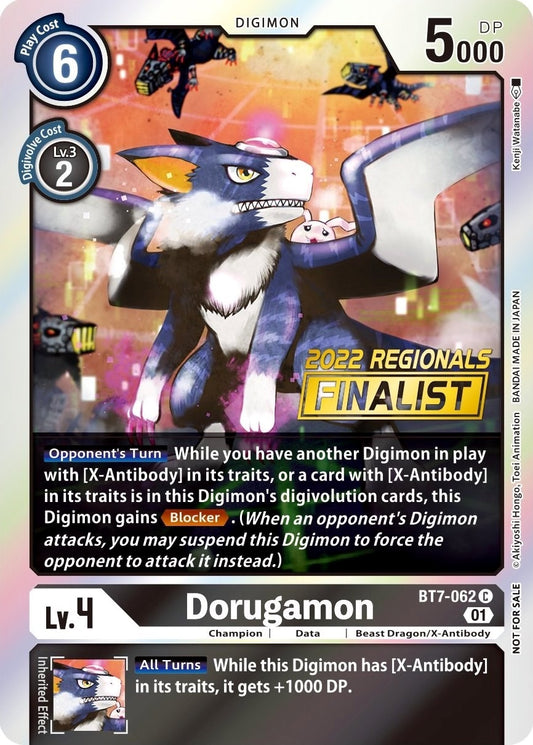 Image for Dorugamon (2022 Championship Offline Regional) [Online Finalist] - Digimon Card Game