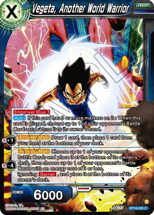 Image for Vegeta, Another World Warrior - Dragon Ball Super: Masters