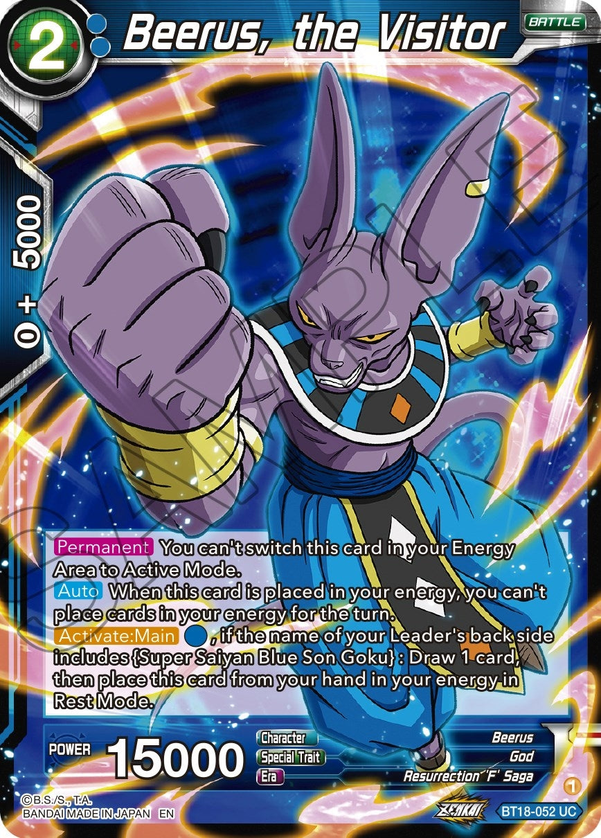 Image for Beerus, the Visitor - Dragon Ball Super: Masters