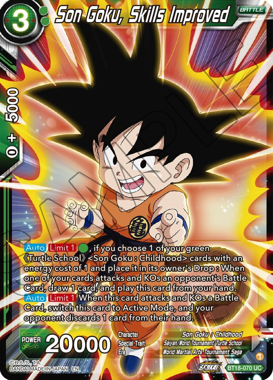 Image for Son Goku, Skills Improved - Dragon Ball Super: Masters