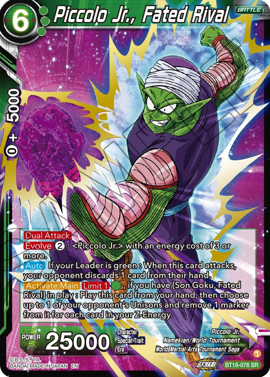 Image for Piccolo Jr., Fated Rival - Dragon Ball Super: Masters