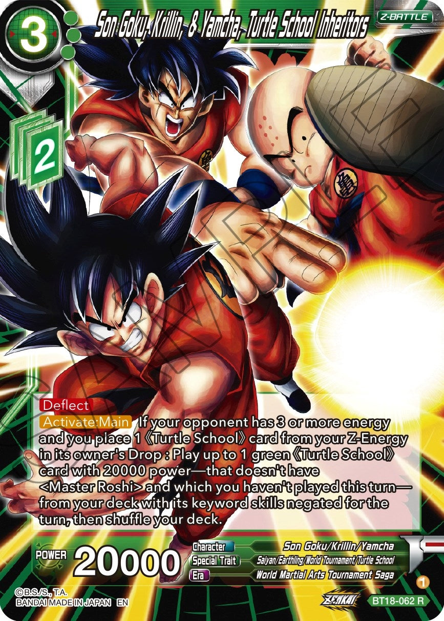 Image for Son Goku, Krillin, & Yamcha, Turtle School Inheritors - Dragon Ball Super: Masters