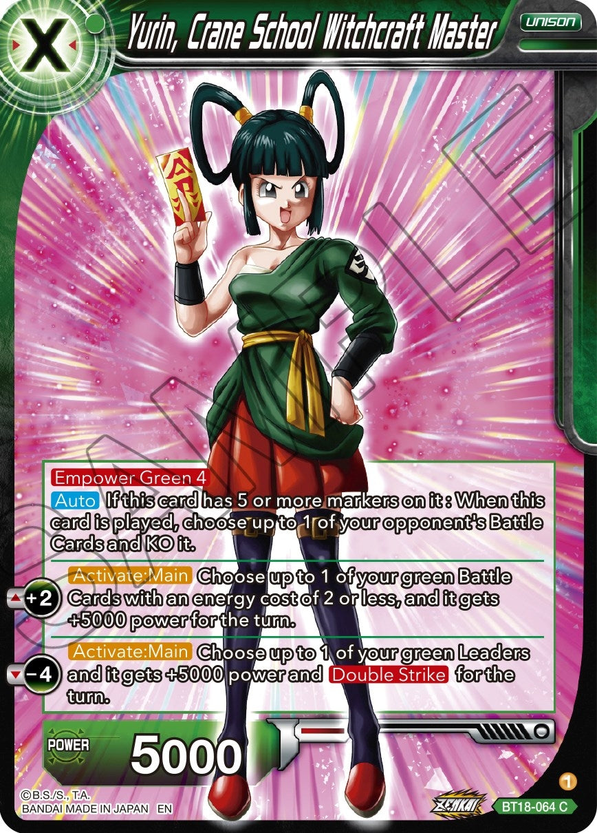 Image for Yurin, Crane School Witchcraft Master - Dragon Ball Super: Masters
