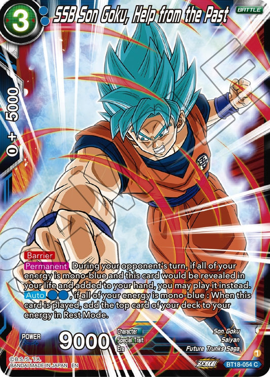 Image for SSB Son Goku, Help from the Past - Dragon Ball Super: Masters