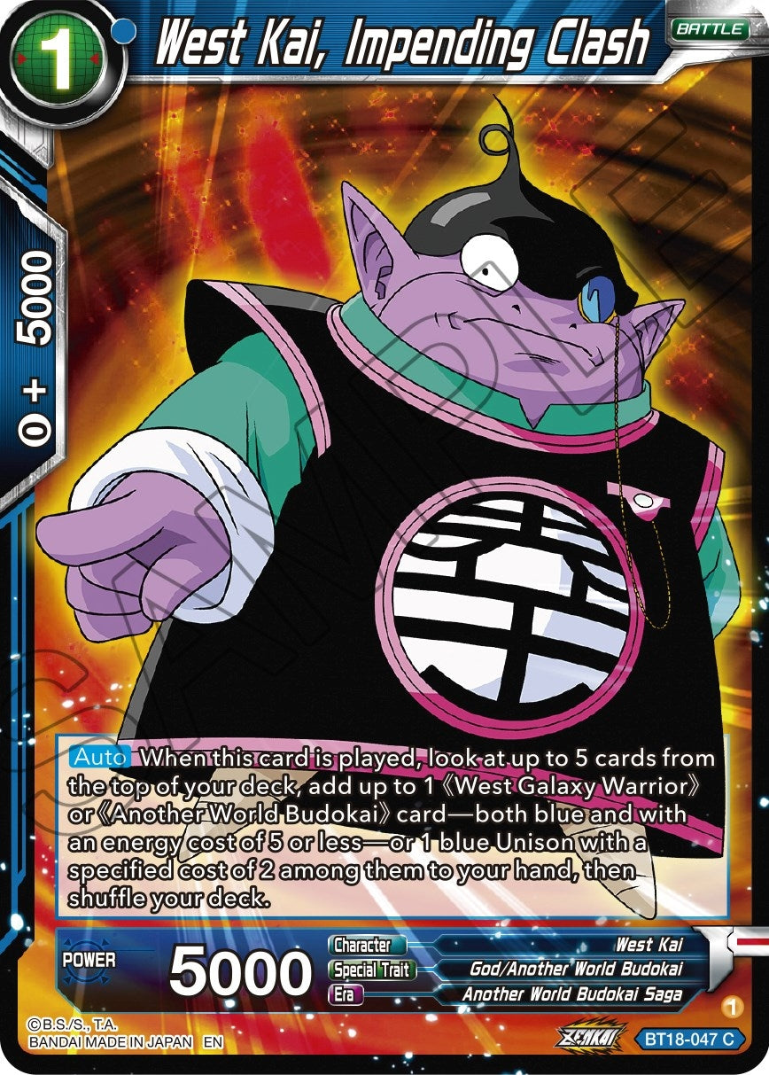 Image for West Kai, Impending Clash - Dragon Ball Super: Masters