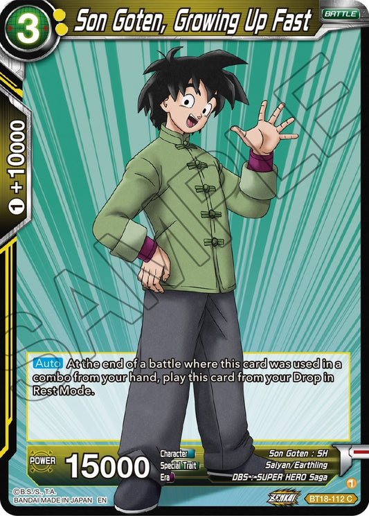 Image for Son Goten, Growing Up Fast - Dragon Ball Super: Masters