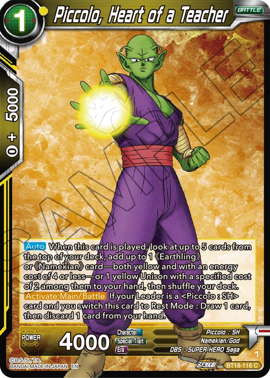 Image for Piccolo, Heart of a Teacher - Dragon Ball Super: Masters