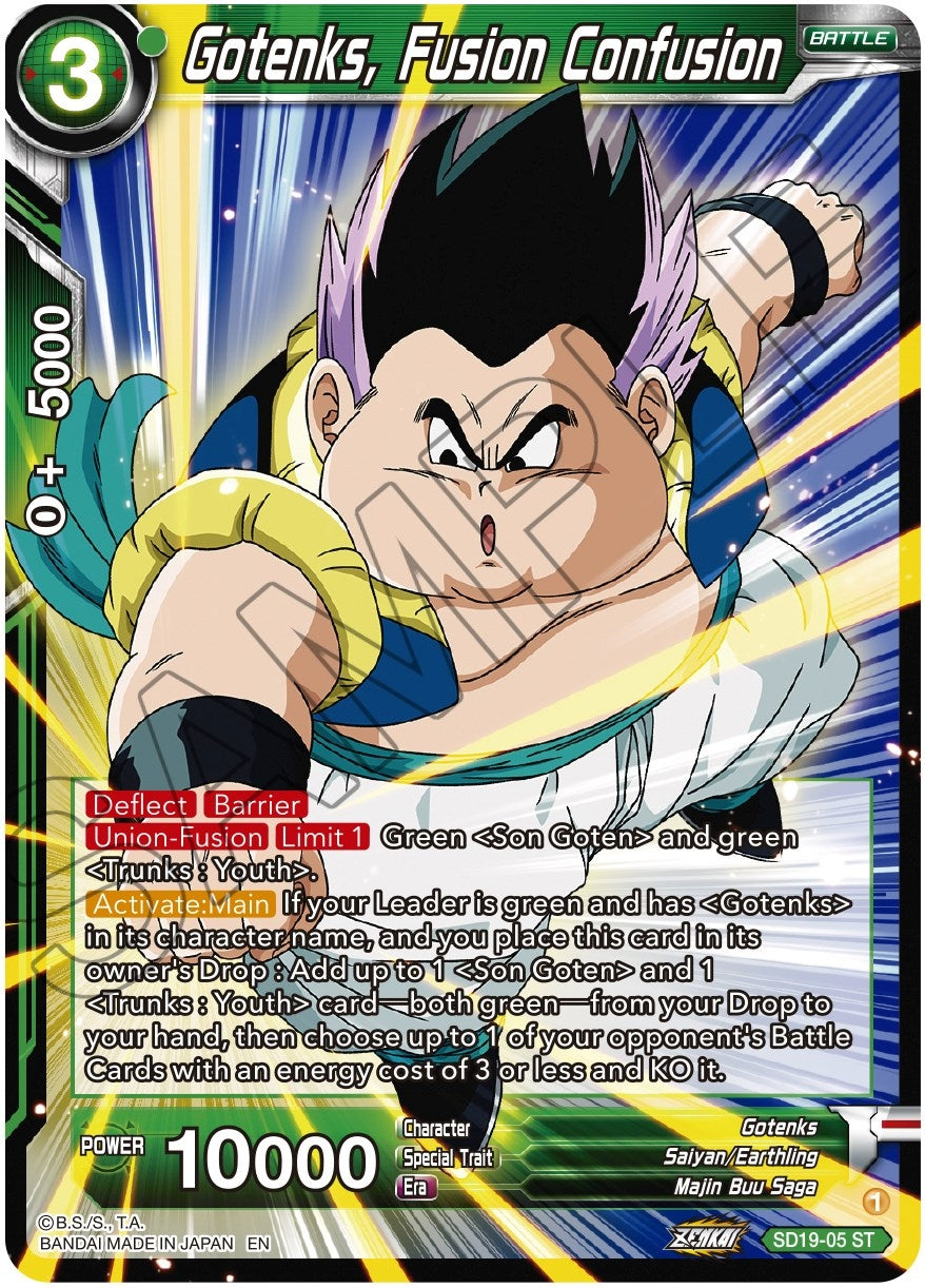 Image for Gotenks, Fusion Confusion - Dragon Ball Super: Masters