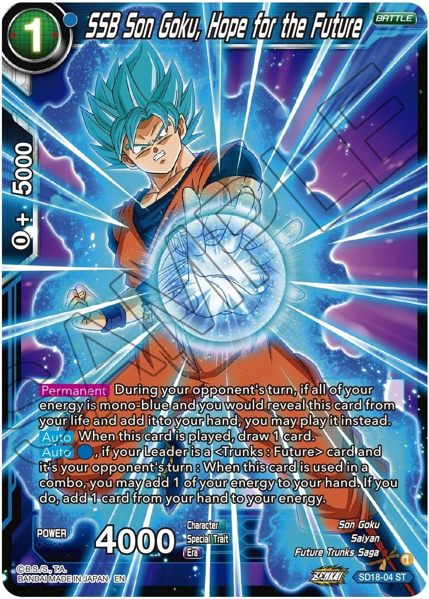 Image for SSB Son Goku, Hope for the Future - Dragon Ball Super: Masters