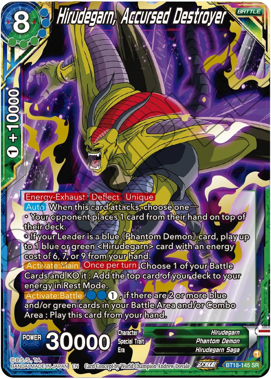 Image for Hirudegarn, Accursed Destroyer - Dragon Ball Super: Masters