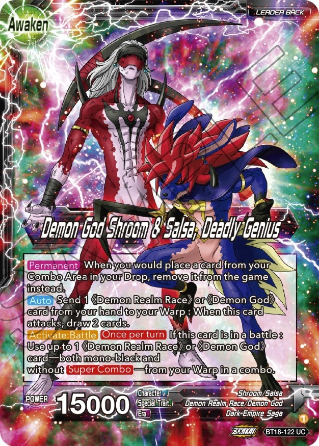 Image for Shroom & Salsa // Demon God Shroom & Salsa, Deadly Genius - Dragon Ball Super: Masters