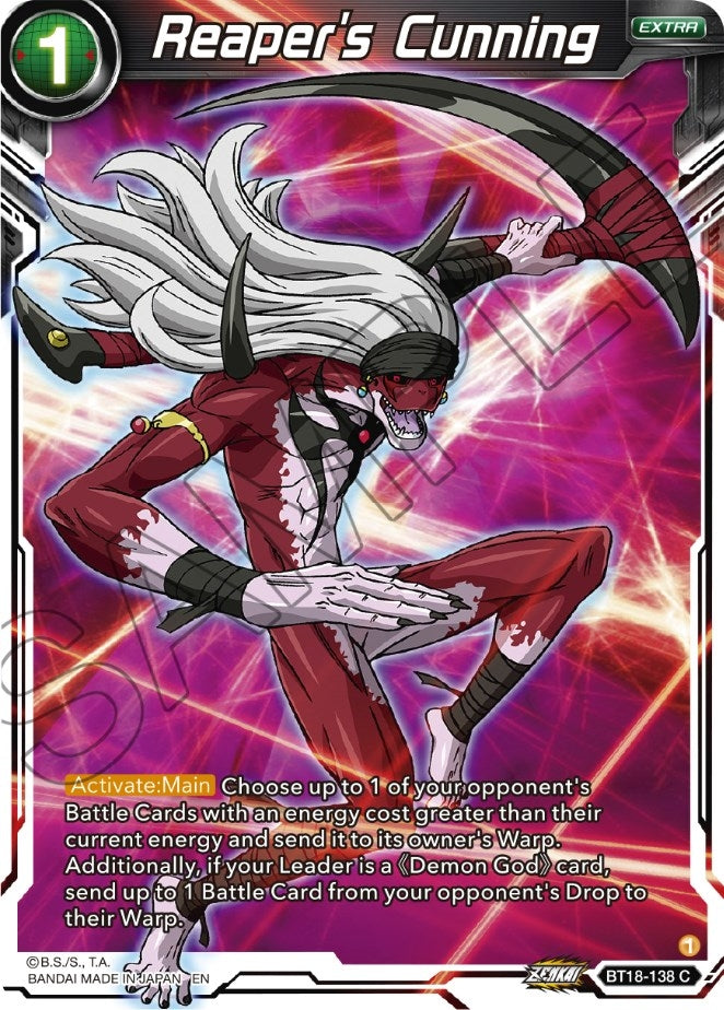 Image for Reaper's Cunning - Dragon Ball Super: Masters