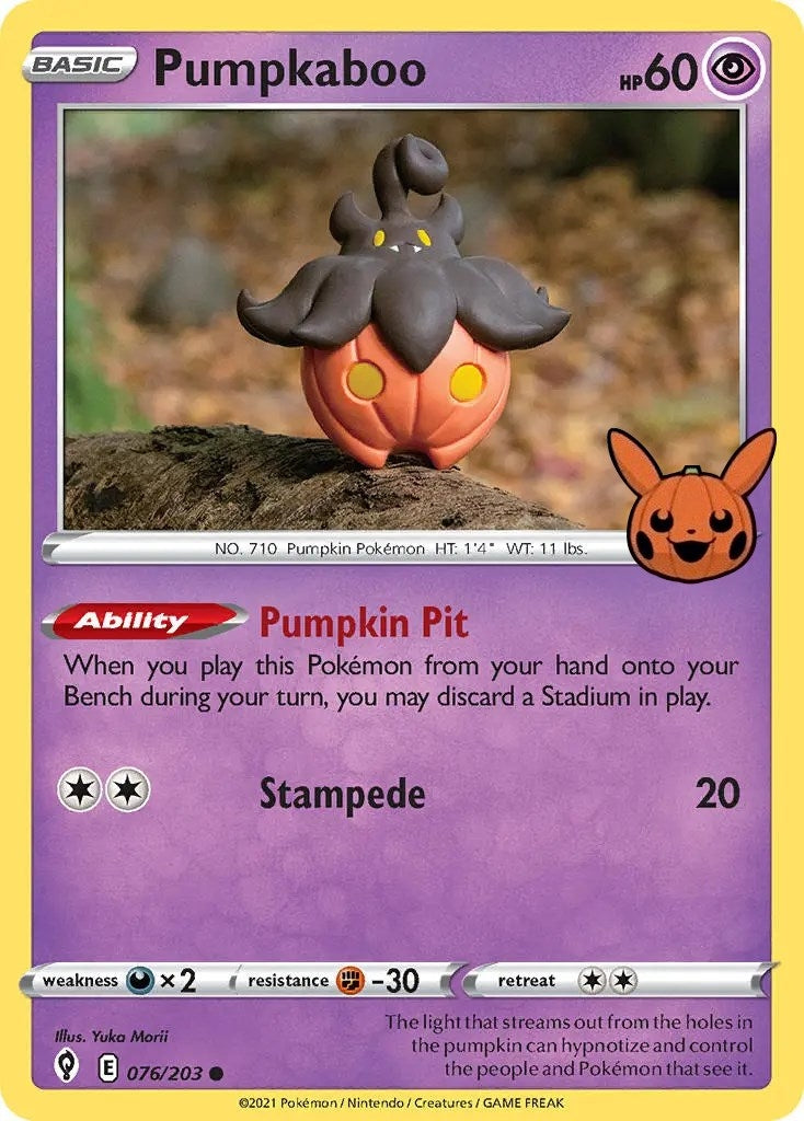 Image for Pumpkaboo - Pokemon