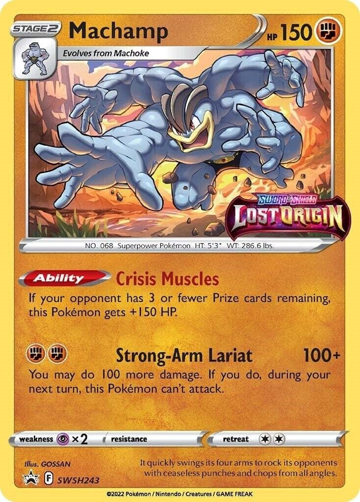 Image for Machamp - SWSH243 (Prerelease) - Pokemon