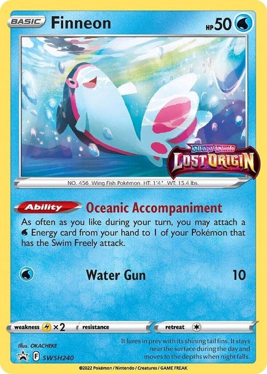 Image for Finneon - SWSH240 (Prerelease) - Pokemon
