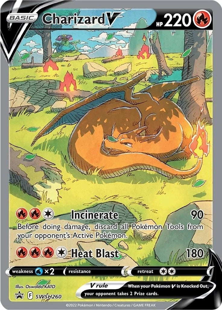 Image for Charizard V - SWSH260 - Pokemon