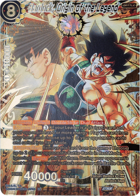 Image for Bardock, Origin of the Legend (GDR) - Dragon Ball Super: Masters
