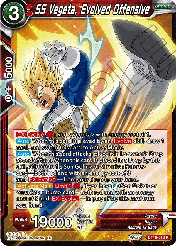 Image for SS Vegeta, Evolved Offensive - Dragon Ball Super: Masters