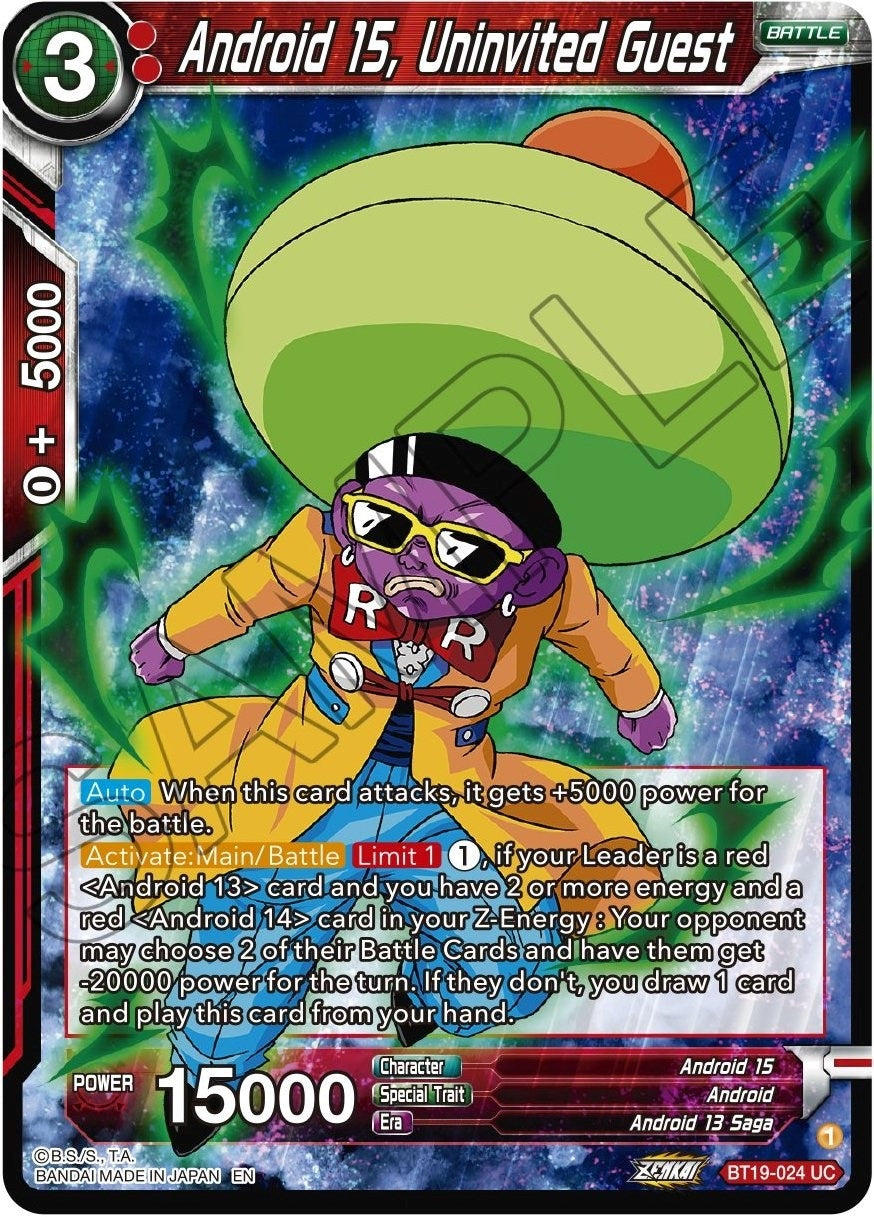 Image for Android 15, Uninvited Guest - Dragon Ball Super: Masters