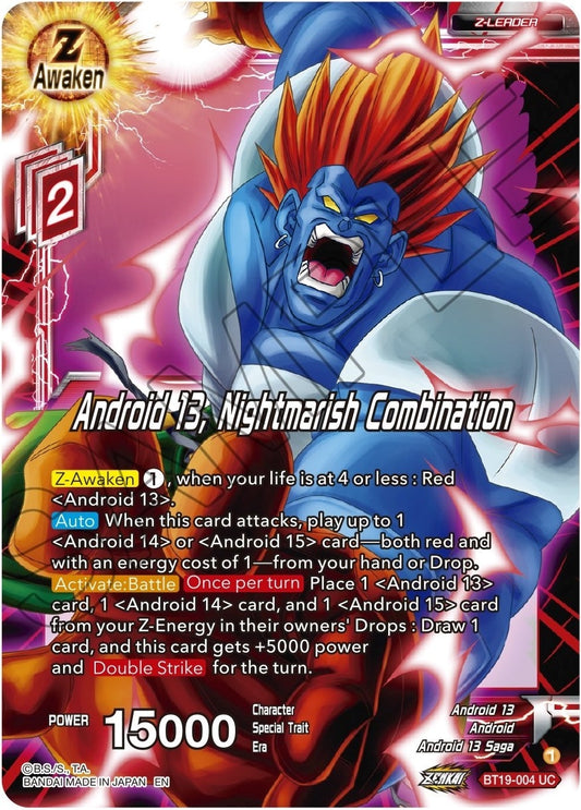 Image for Android 13, Nightmarish Combination - Dragon Ball Super: Masters