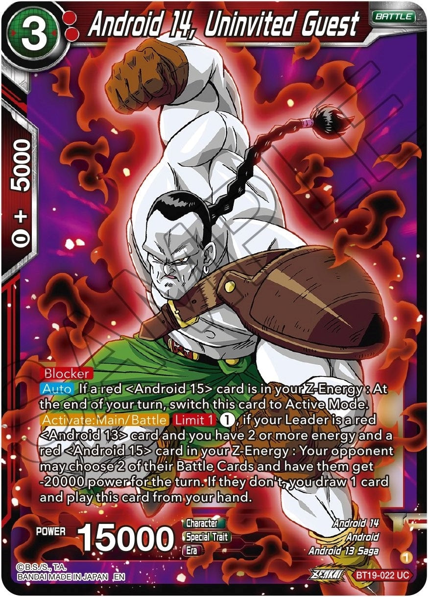 Image for Android 14, Uninvited Guest - Dragon Ball Super: Masters