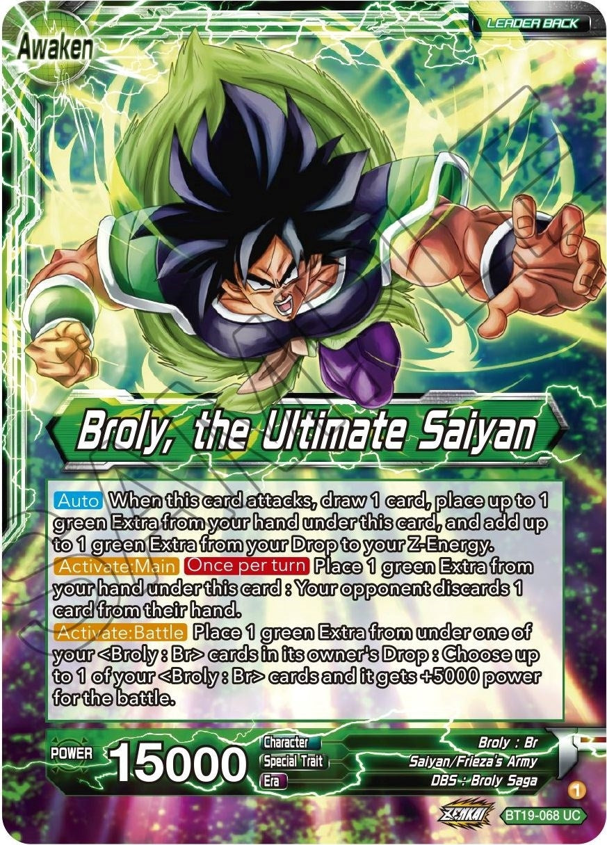 Image for Broly // Broly, the Ultimate Saiyan - Dragon Ball Super: Masters