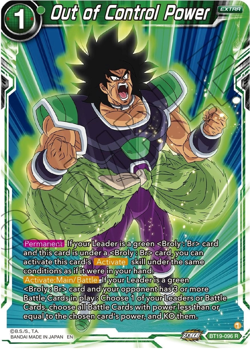 Image for Out of Control Power - Dragon Ball Super: Masters