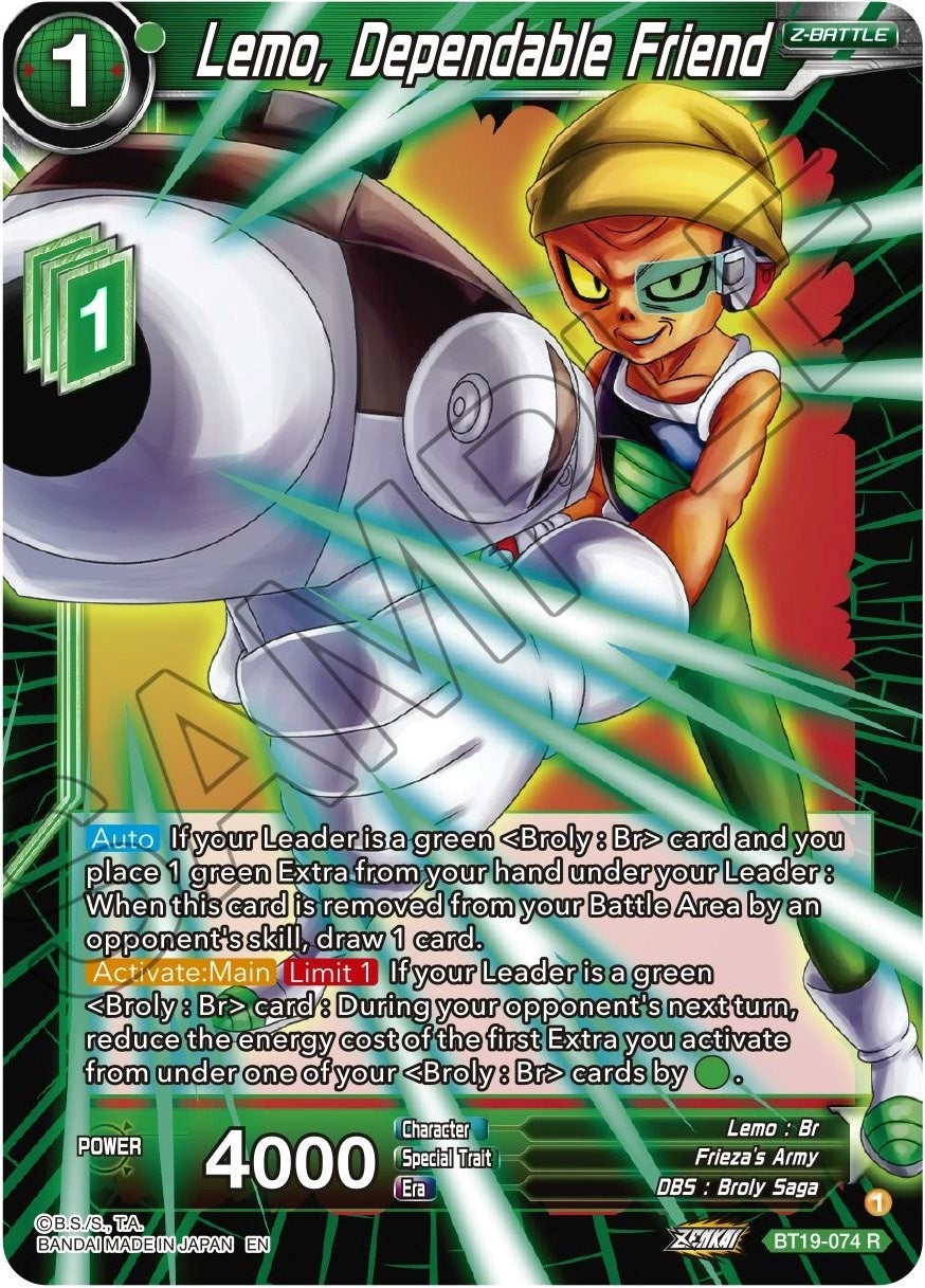 Image for Lemo, Dependable Friend - Dragon Ball Super: Masters