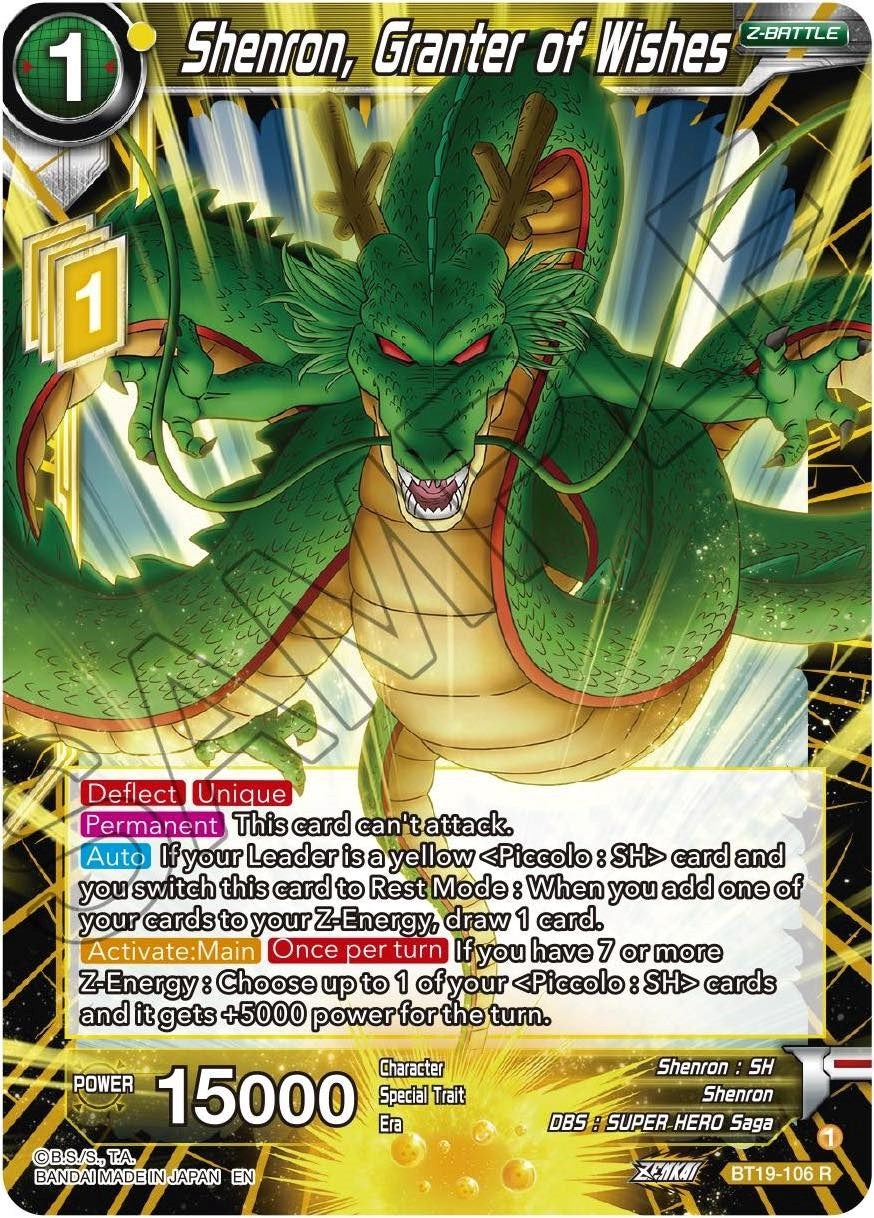 Image for Shenron, Granter of Wishes - Dragon Ball Super: Masters