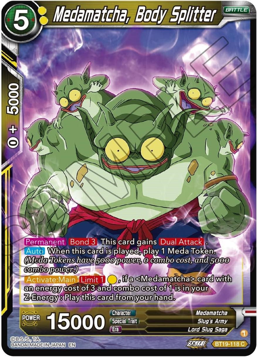 Image for Medamatcha, Body Splitter - Dragon Ball Super: Masters