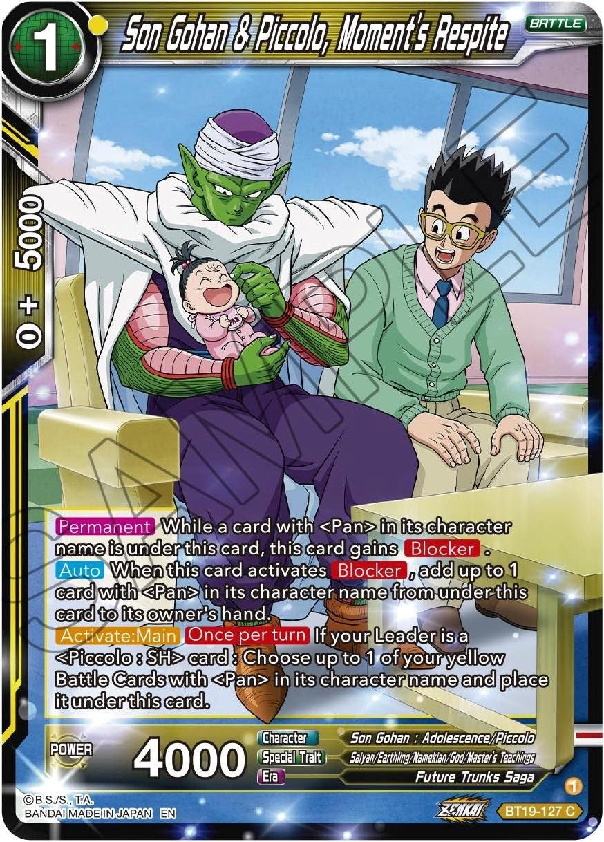 Image for Son Gohan & Piccolo, Moment's Respite - Dragon Ball Super: Masters