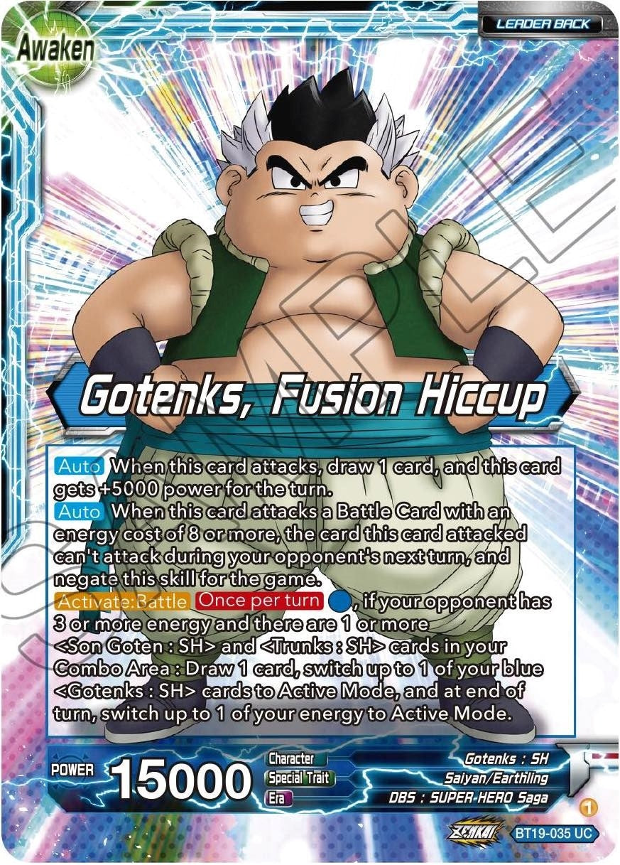 Image for Son Goten & Trunks // Gotenks, Fusion Hiccup - Dragon Ball Super: Masters