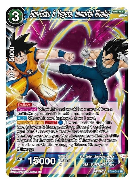 Image for Son Goku & Vegeta, Immortal Rivalry - Dragon Ball Super: Masters