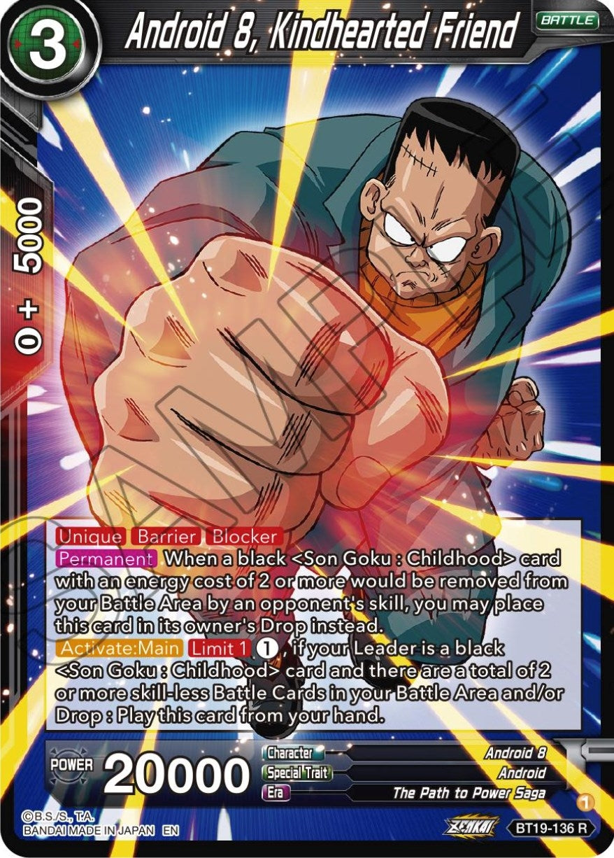 Image for Android 8, Kindhearted Friend - Dragon Ball Super: Masters